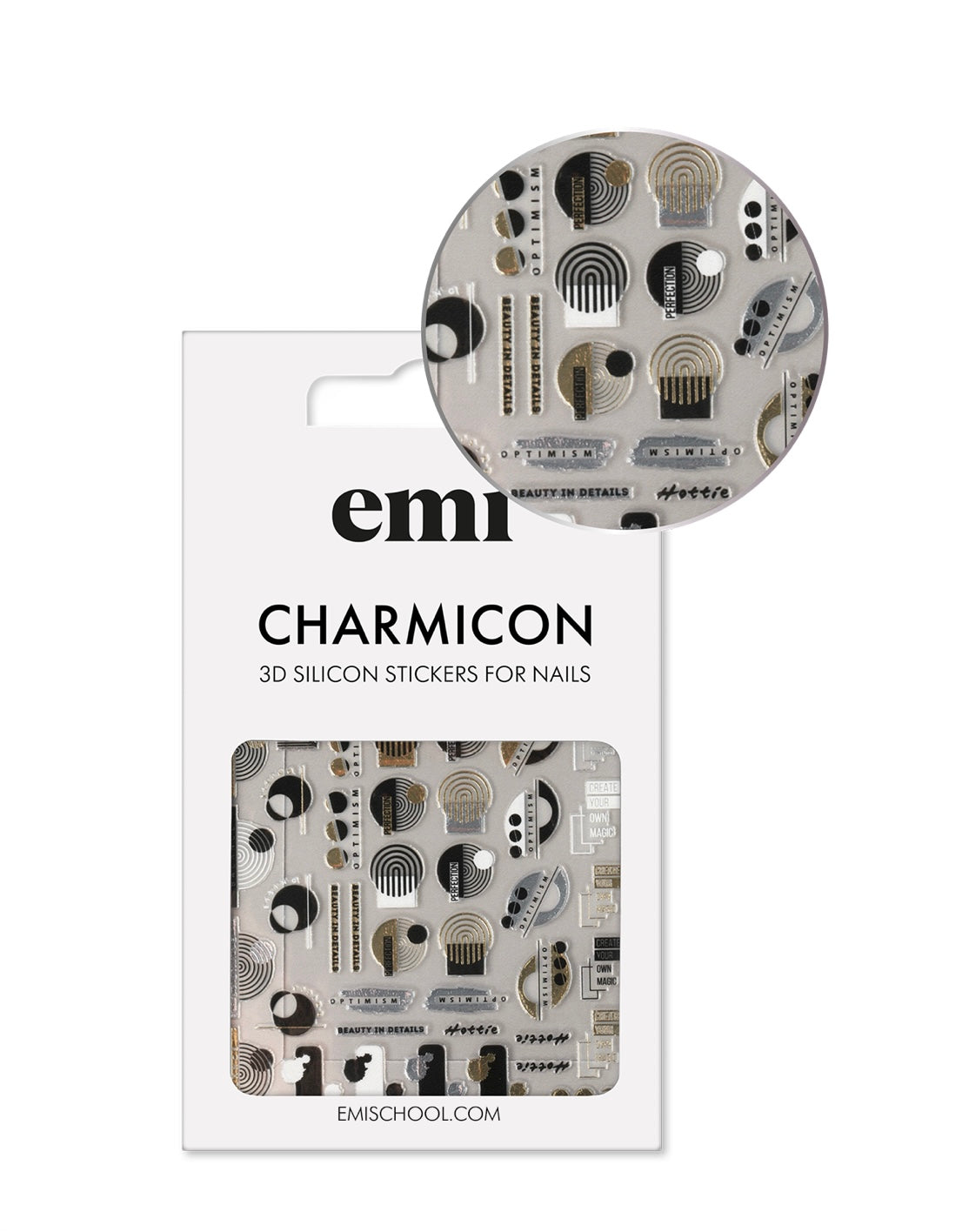 E.mi Charmicon 3D Silicone Stickers #239 Balance