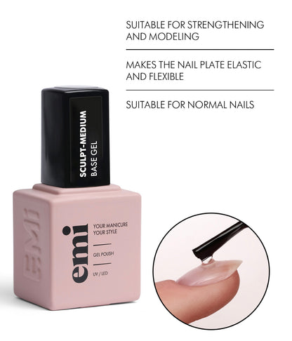 E.MiLac Sculpt-Medium Base Gel