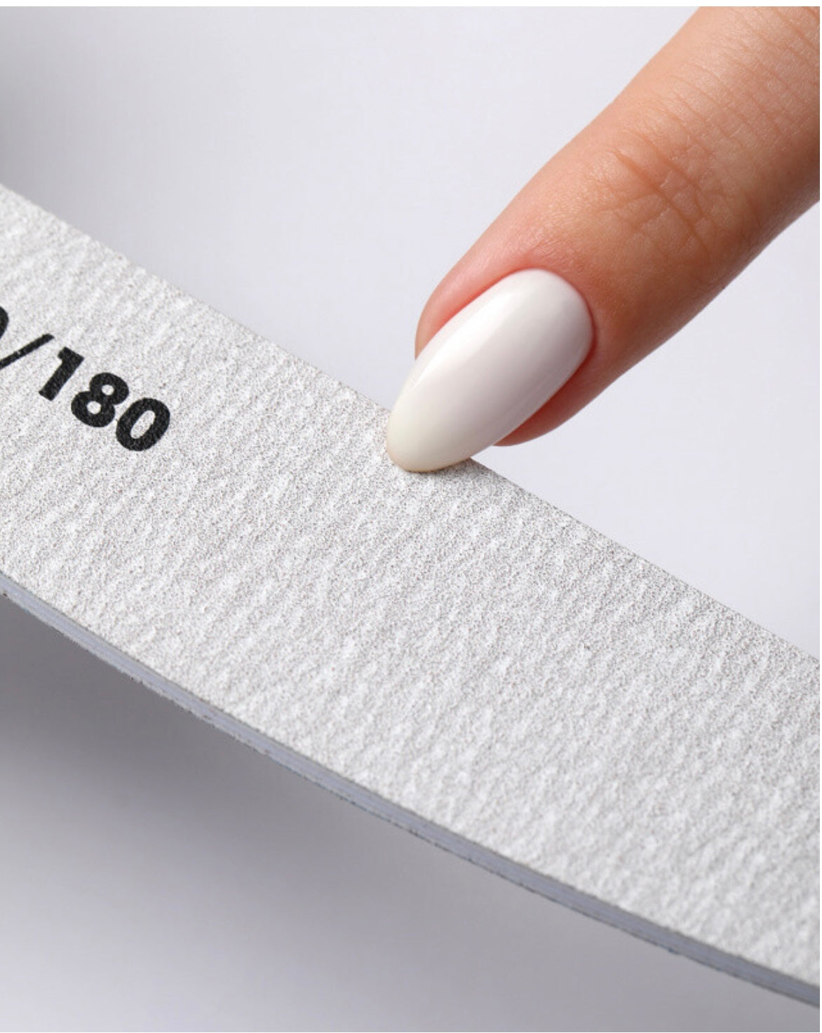 E.mi Nail File Zebra Oval 100/180