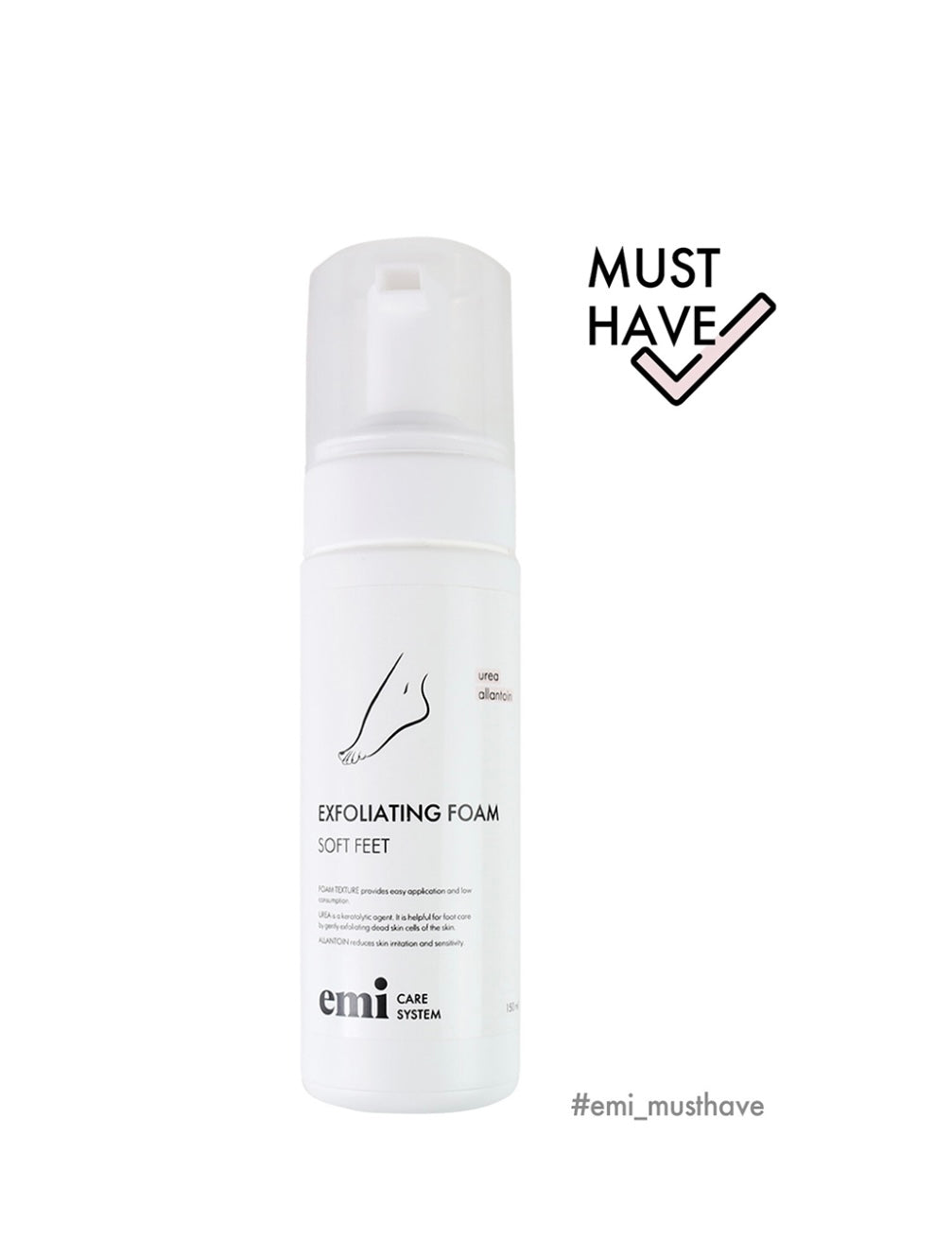 Exfoliating Foam, 150 ml.