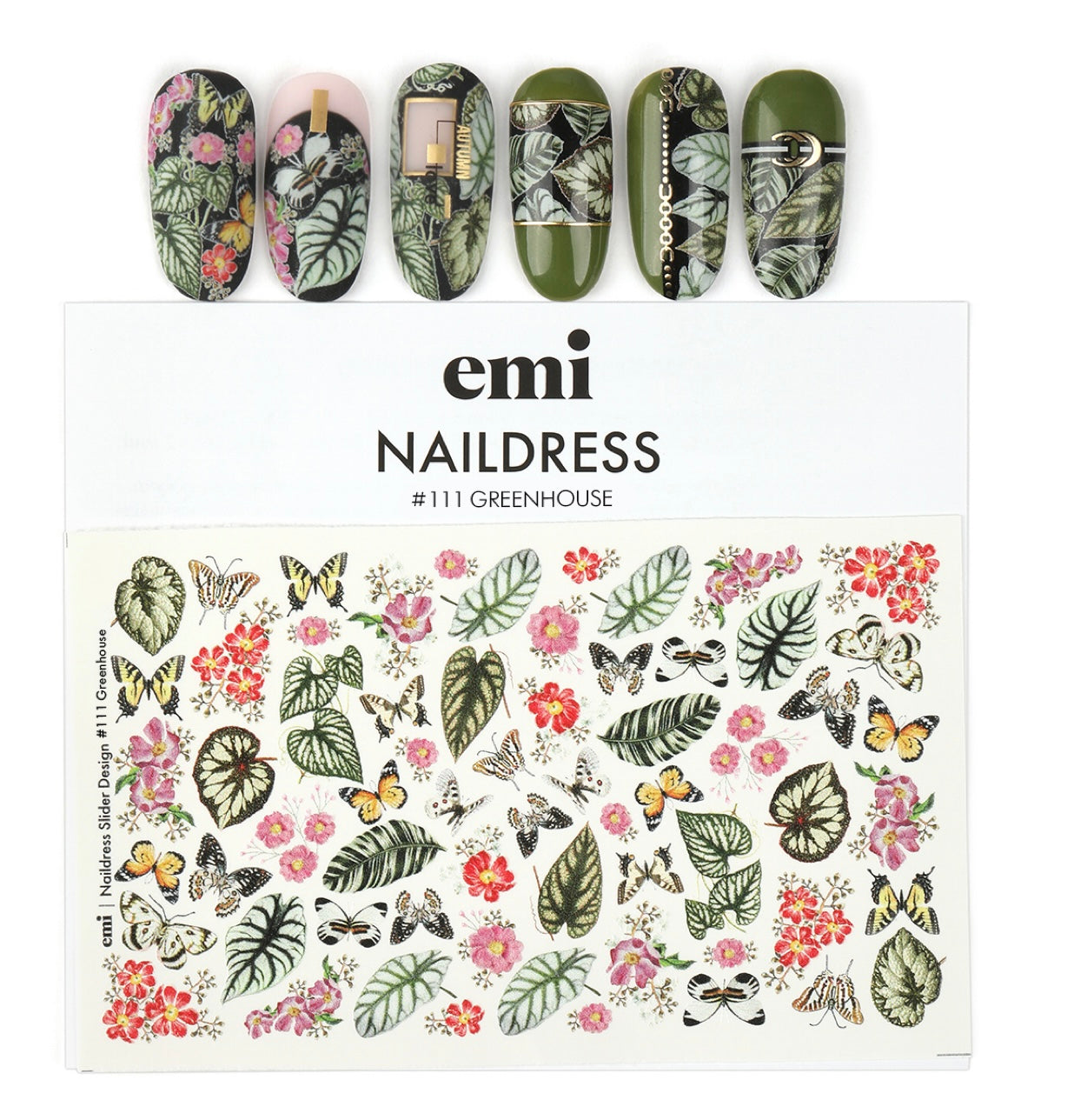 Naildress Slider Design #111 Greenhouse