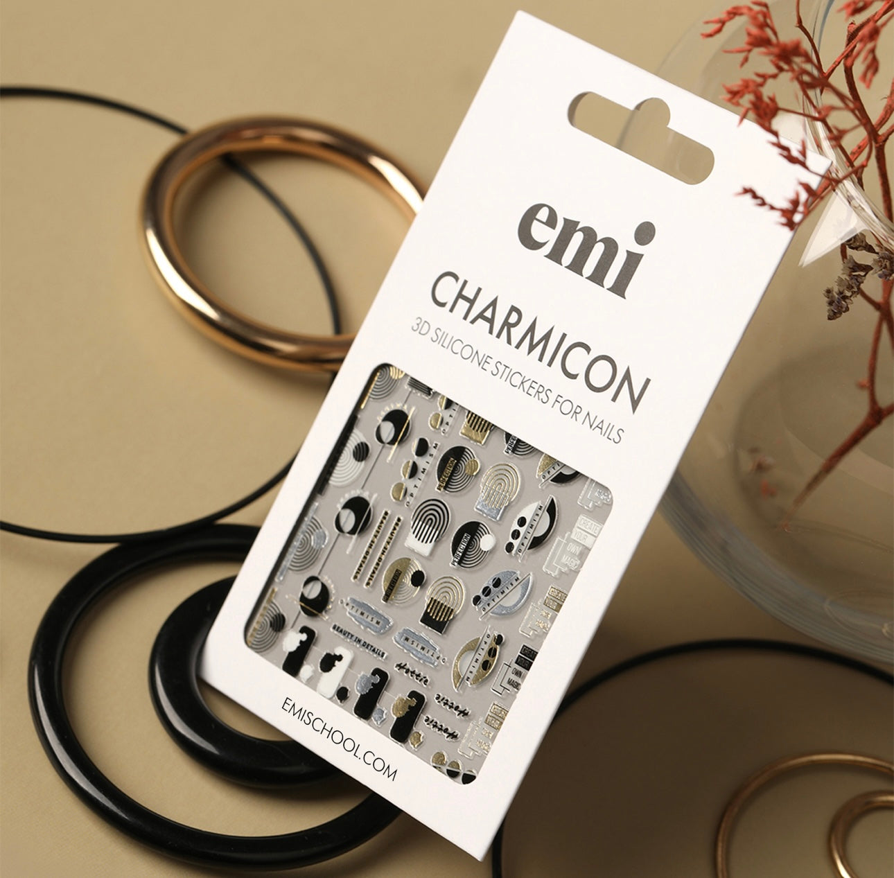 E.mi Charmicon 3D Silicone Stickers #239 Balance