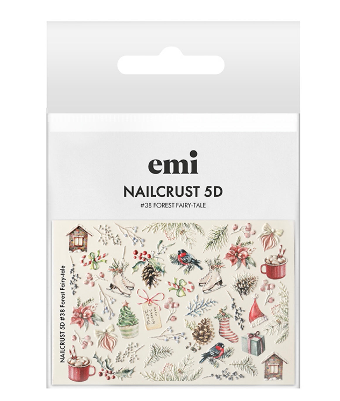 NAILCRUST 5D #38 Forest Fairy-tale