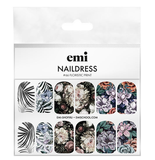 Naildress Slider Design #66 Floristic