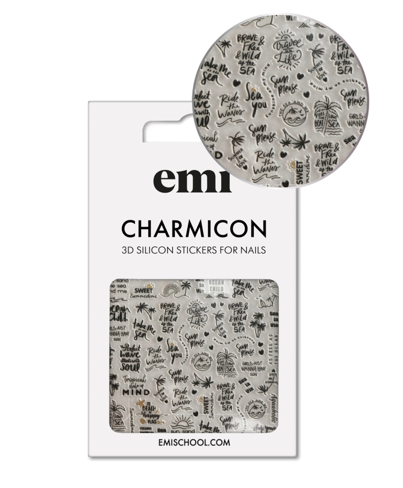 Charmicon 3D Sillicone Stickers #234 Summer day