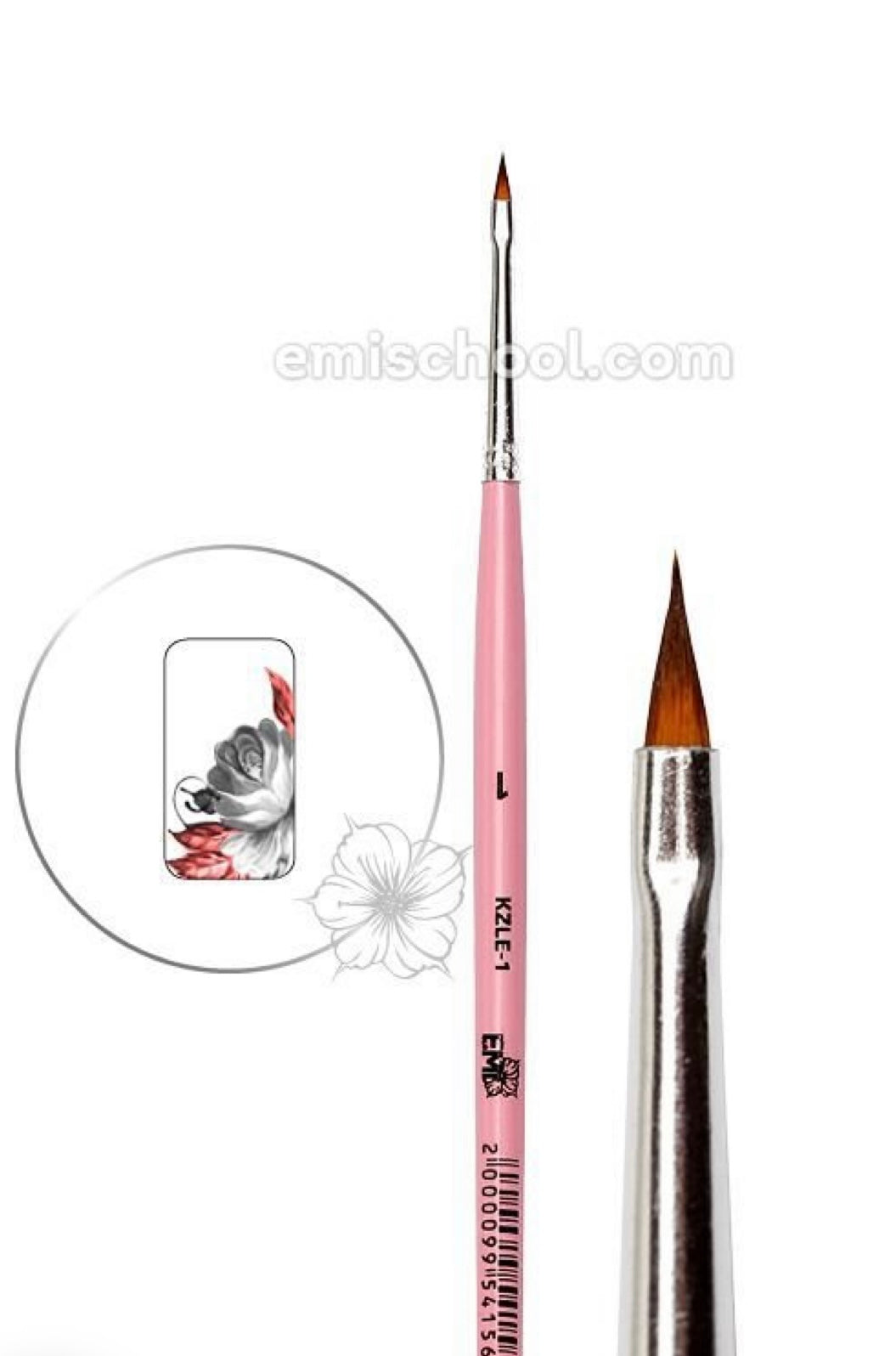 Brush for Zhostovo painting Leaf #1  SKU KZLE-1