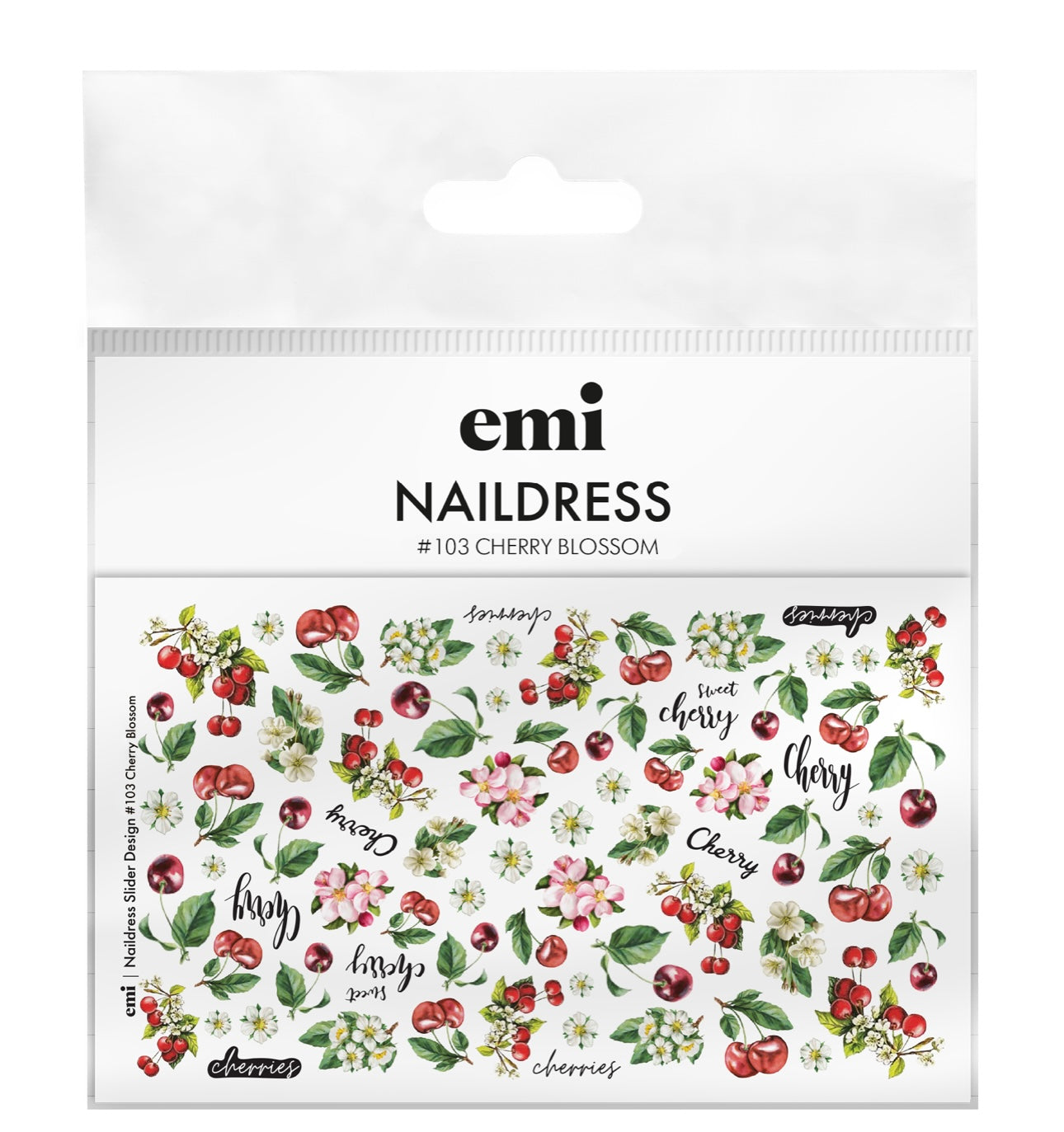 Naildress Slider Design #103 Cherry Blossom